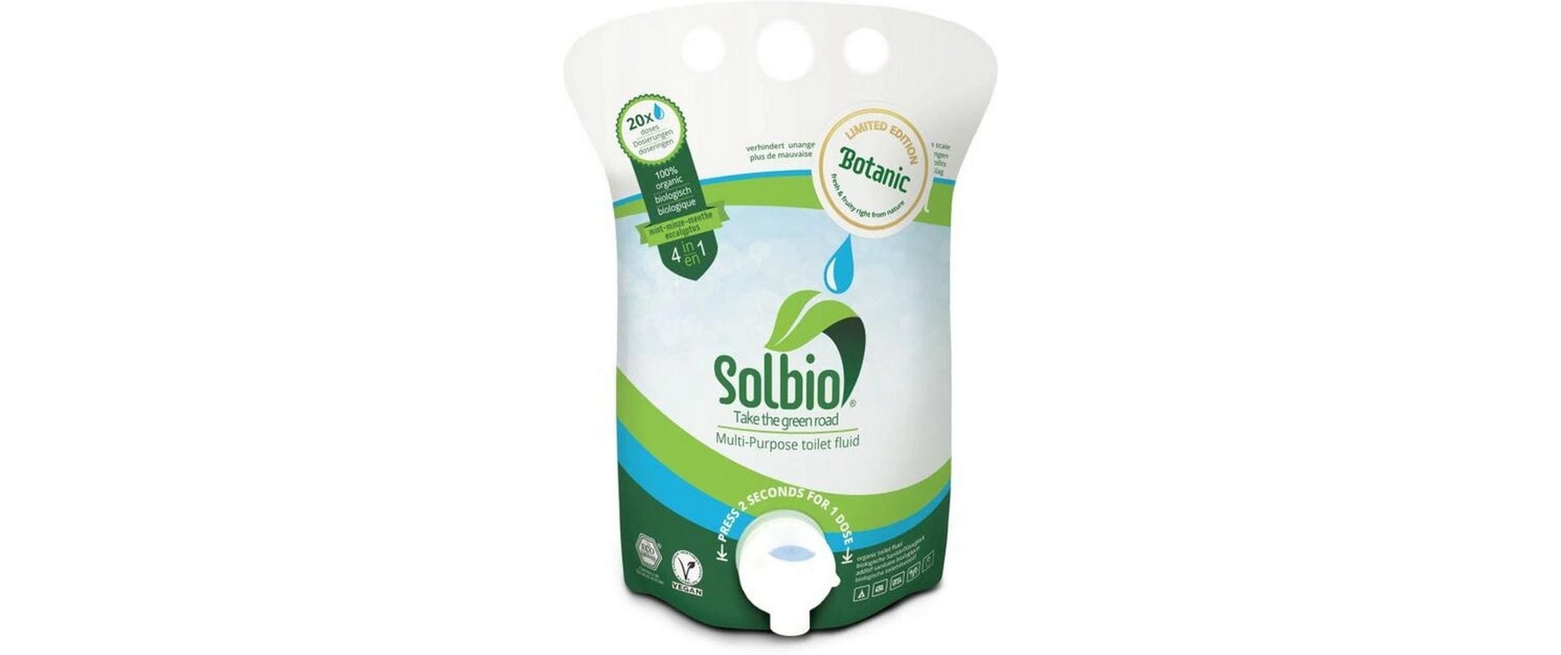 Sanitärflüssigkeit Solbio Botanic, Inhalt 0,8 l
