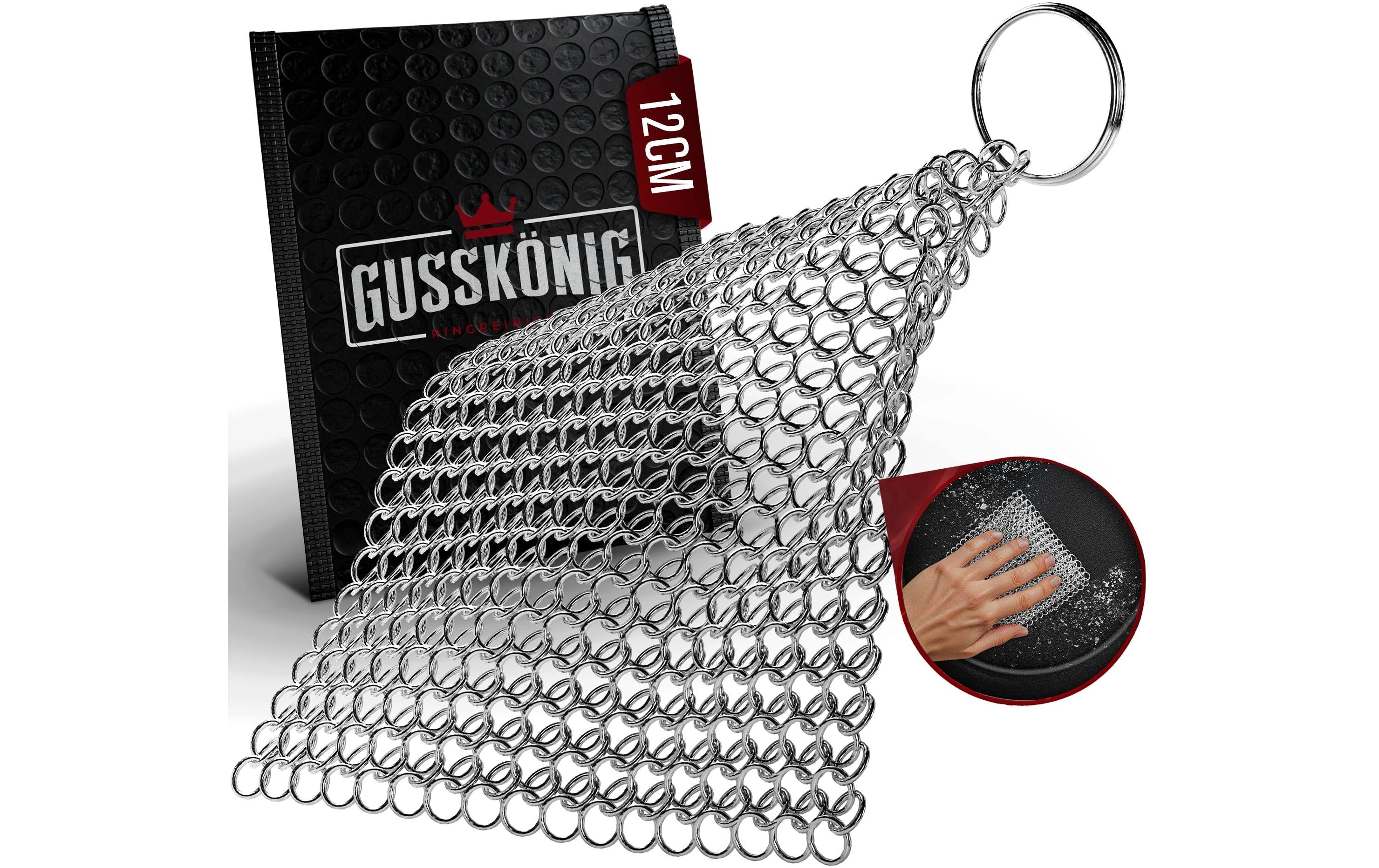 Gusseisen Ringreiniger 18x18 cm