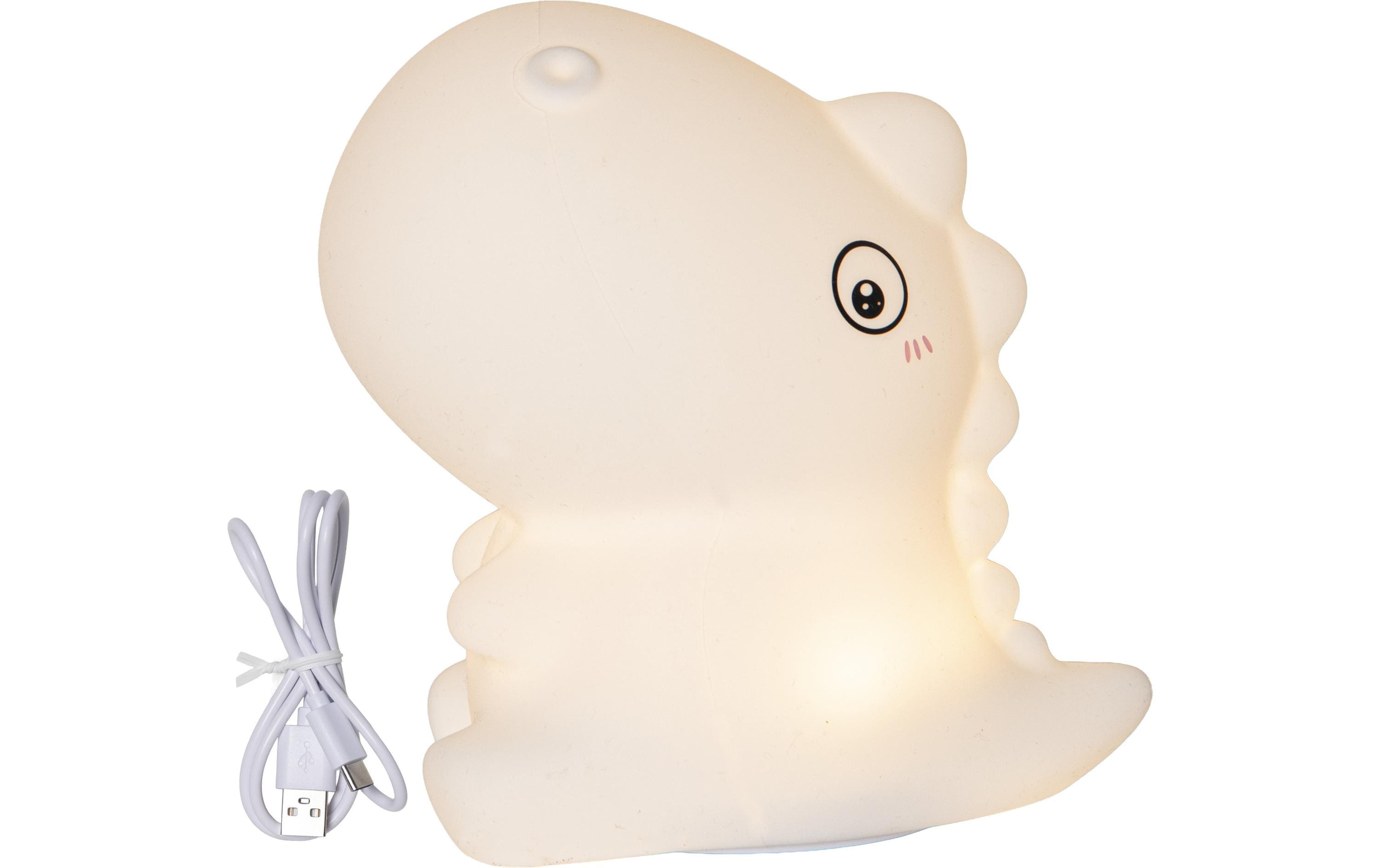 Star Trading Nachtlicht Dinosaurier Ladekabel mit USB-C Stecker