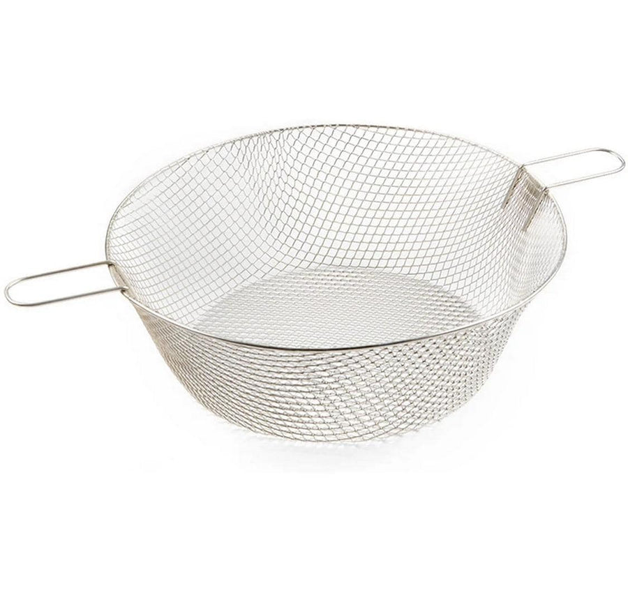 Frittierkorb Ø 33 cm aus Stahl für Grillpfannen in Silber Grills & Feuerstellen Blaser + Trösch