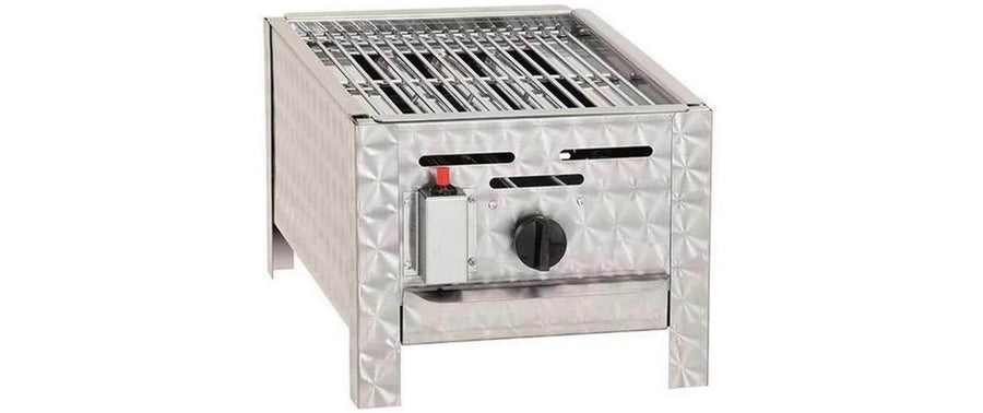 Gastrobräter PROFI 1 Edelstahlbrenner mit Zündsicherung 1386,5 cm² Grills & Feuerstellen Blaser + Trösch