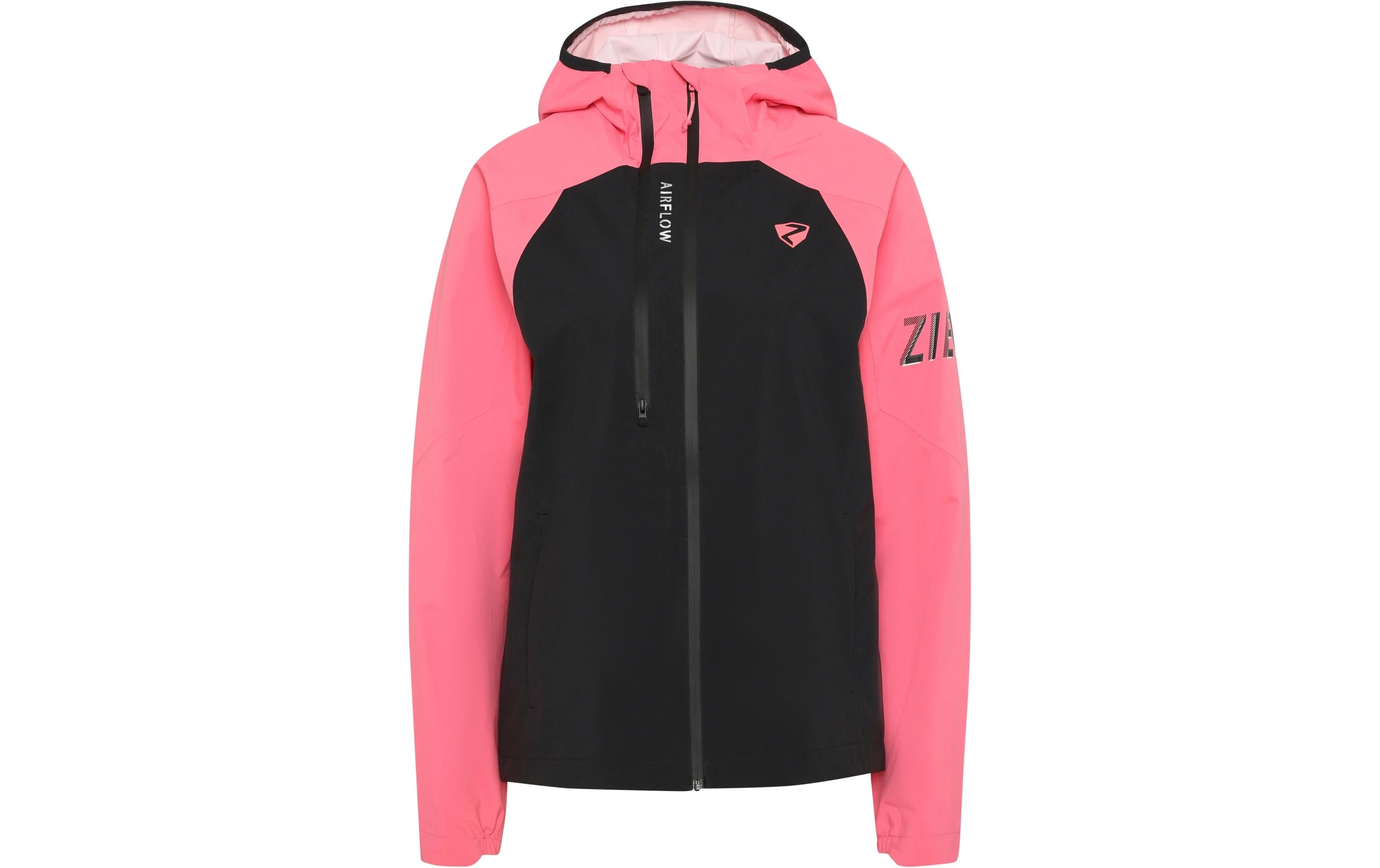 Ziener Regenjacke NEHLE-Z Damen Black Strawberry, Gr.