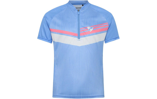 Ziener Velotrikot NESTEL-Z Junior Unisex Dreamy Sky White