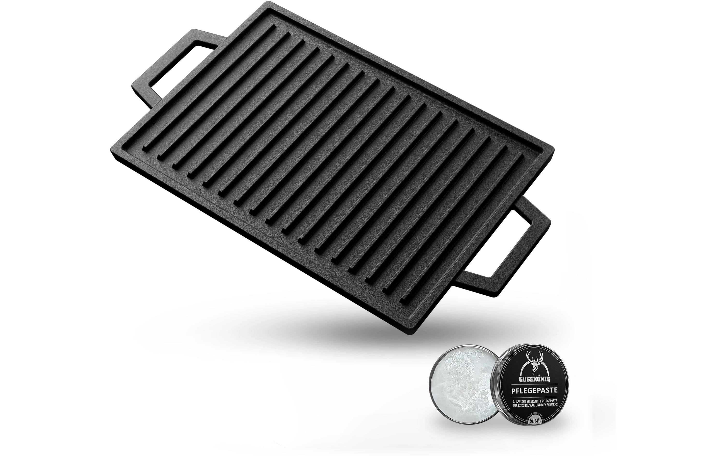 Gusskoenig Eingebrannte Grillplatte 33 cm
