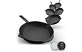 Gusskoenig Eingebrannte Mini-Bratpfanne 6 set