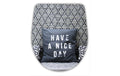 diaqua® Toilettensitz Arles Nice Day Grau/Weiss