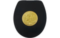 diaqua® Toilettensitz Gondo Schwarz/Gold