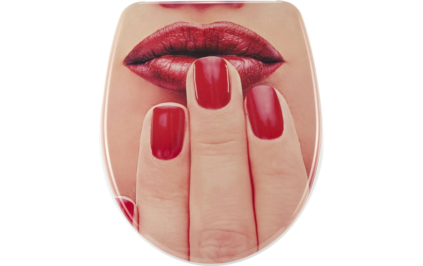 diaqua® Toilettensitz Nice Oops! Rot