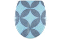 diaqua® Toilettensitz Nice Mosaik Blau