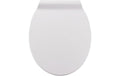 diaqua® Toilettensitz Plain Weiss
