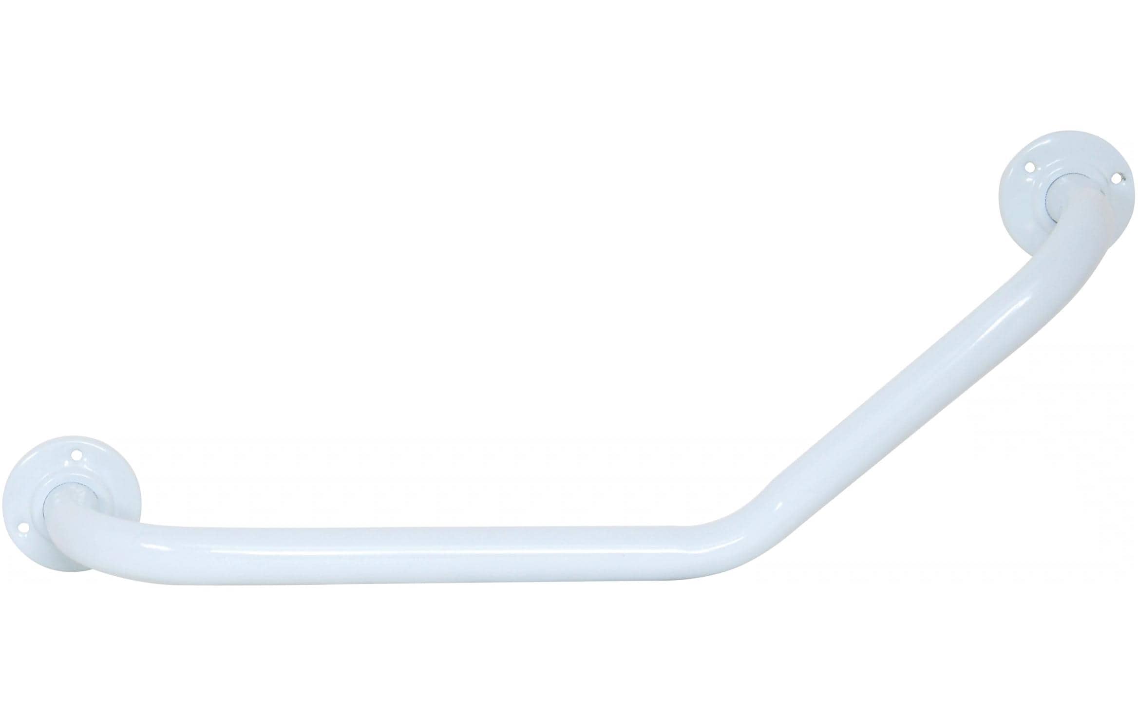 spirella Winkel-Haltegriff Edelstahl Weiss 54 cm