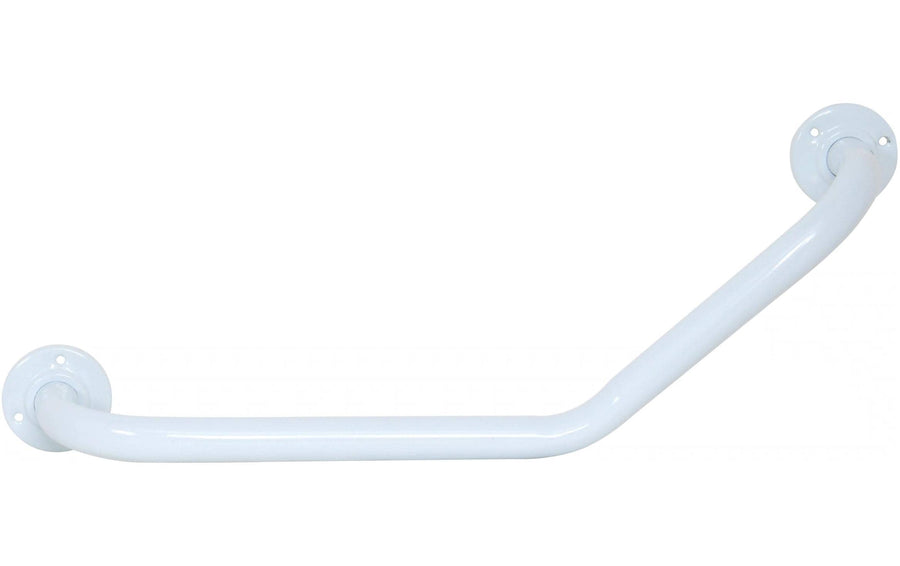 spirella Winkel-Haltegriff Edelstahl Weiss 54 cm