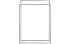 Blomus Handtuchhalter Modo 86 x 60 x 18.5