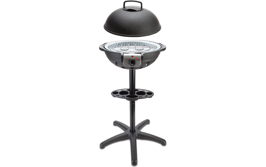 ELEKTRISCHER BARBECUE Grill mit integriertem Thermometer 1600 Watt Grills & Feuerstellen OHMEX