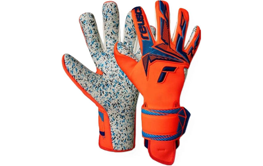 reusch Attrakt Freegel Fusion Grösse: , Shocking Orange/Blau