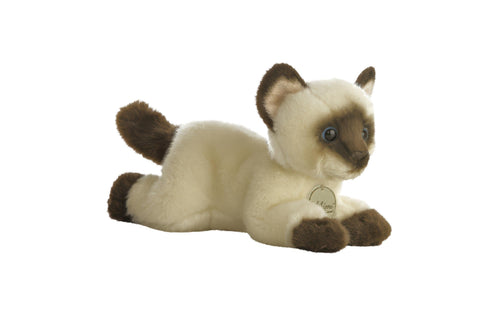 AURORA Plüsch MiYoni Siamese Cat 20 cm Siamese Cat Plüschtier 20 cm