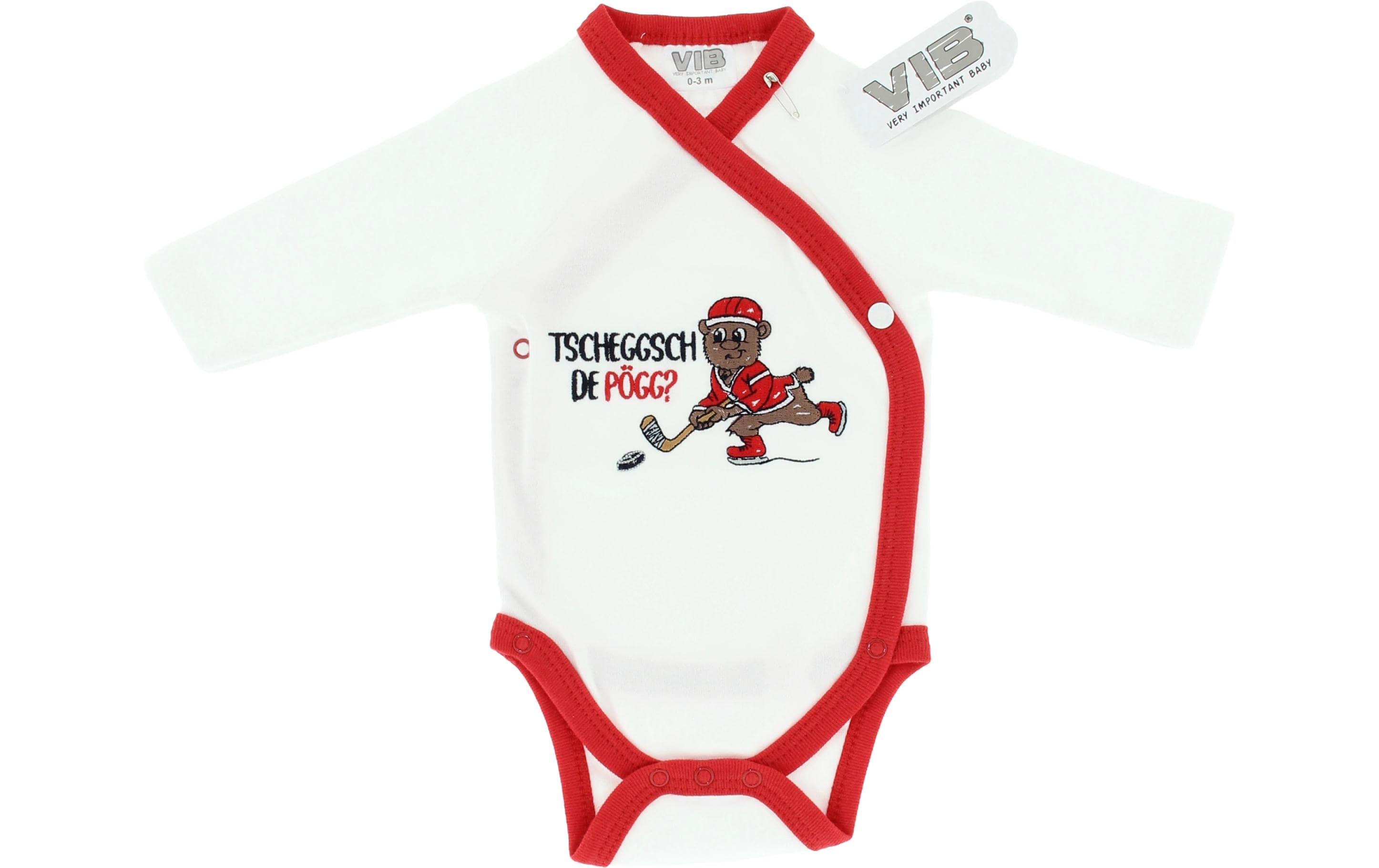 Very Important Baby Langarm-Wickelbody Tscheggsch de Pögg? Gr. 56