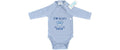 Very Important Baby Langarm-Wickelbody I`m Beary Cute Blau Gr. 56