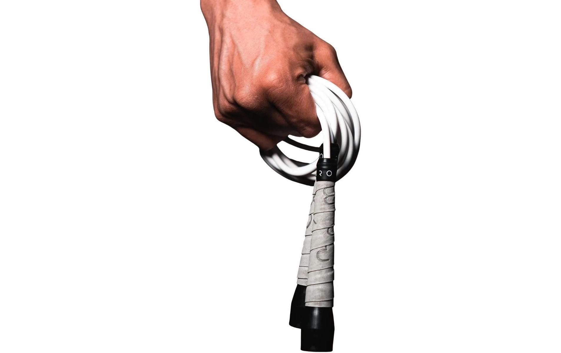 BoxRope Fitnessseil Grau 10ft für intensives Training Sport & Freizeit > Fitness > Zubehör Boxrope