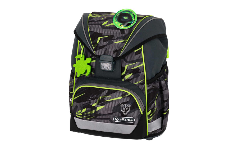 Herlitz Schulrucksack-Set UltraLight Plus Wild Panther 4-teilig 22 l