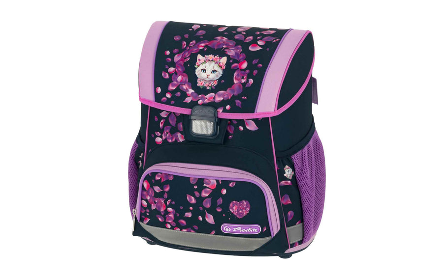 Herlitz Schulrucksack-Set Loop Plus Blossom Dance 4-teilig Set, 17 l