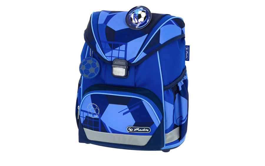 Herlitz Schulrucksack-Set UltraLight Plus Blue Goal 4-teilig 16 l