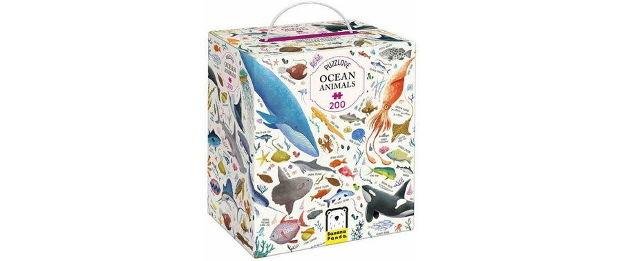 Banana Panda Puzzle Puzzlove Ocean animals Pappe 200 Teile