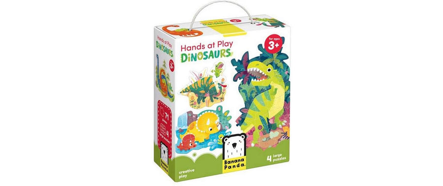 Banana Panda Puzzle Hands at Play Dinosaurier Pappe 71 Teile
