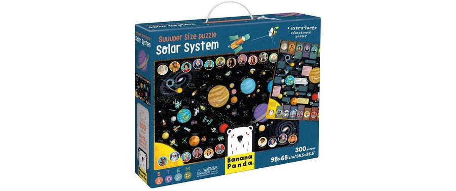 Banana Panda Puzzle Suuuper Size SolarSystem Pappe 300 Teile