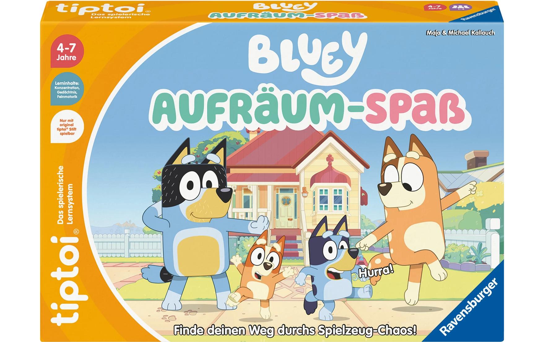 tiptoi Spiel Bluey Aufräum Spass