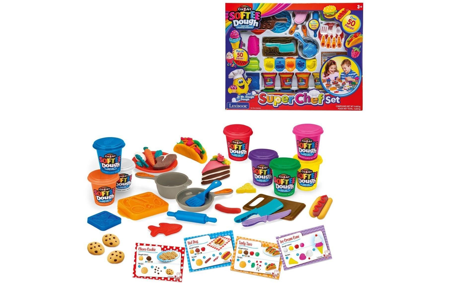 Cra-Z-Art Knetspiel Softee Dough Set Super Küchenchef