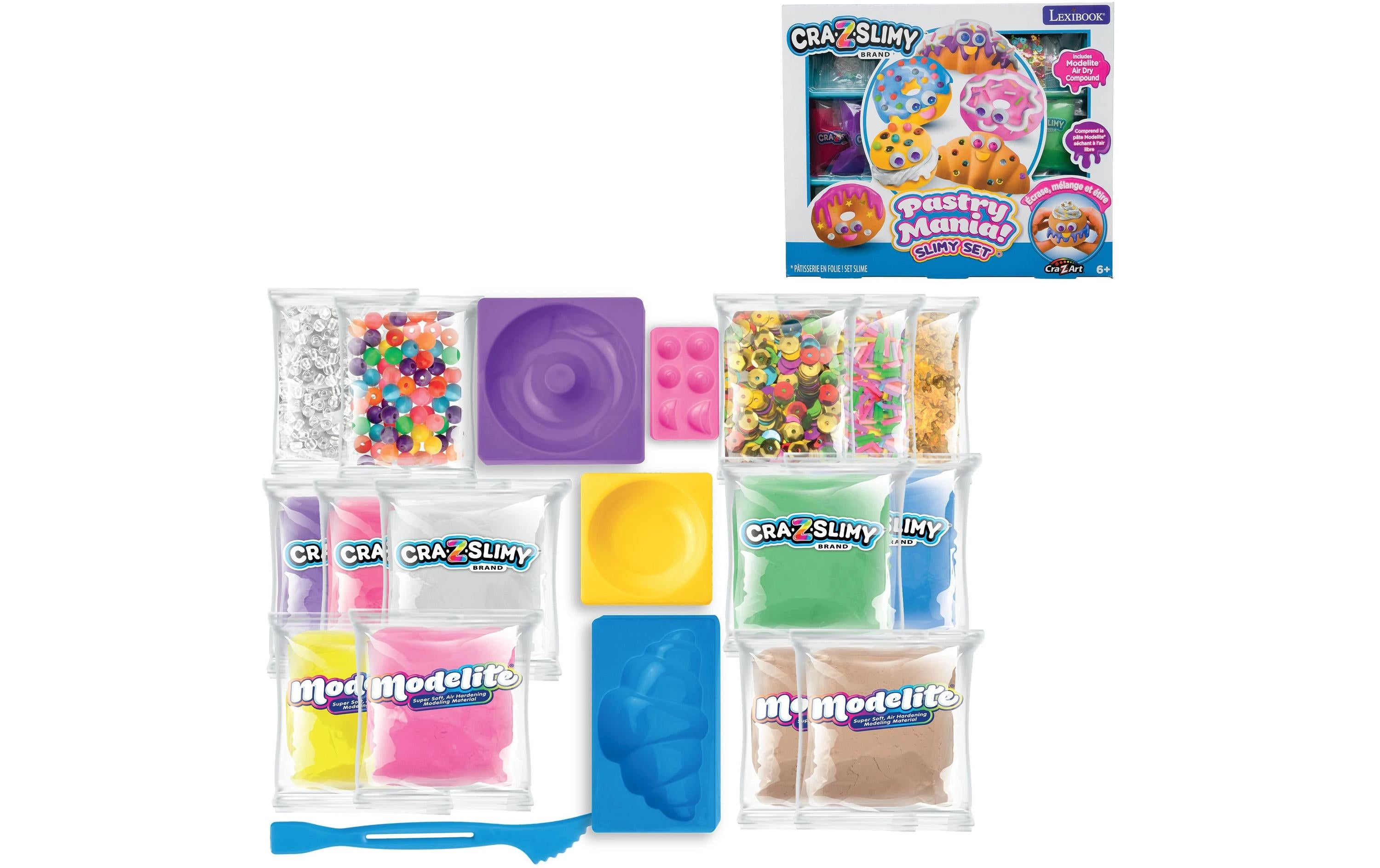 Cra-Z-Art Knete Cra-Z-Slimy Pastry Mania Mehrfarbig