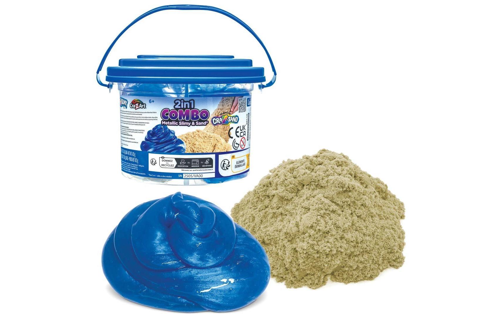Cra-Z-Art Kreativset Cra-Z-Slimy Combo Eimer 2in1 Blau