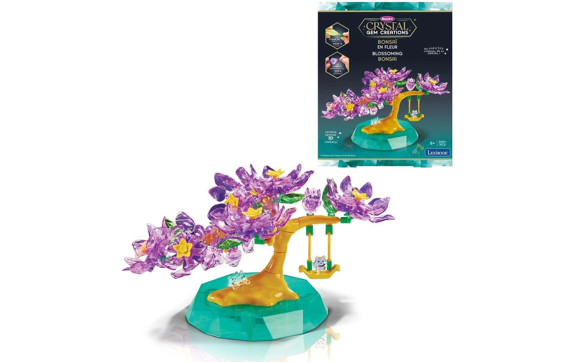 Cra-Z-Art Kreativset Kristallblume Blühendes Bonsai