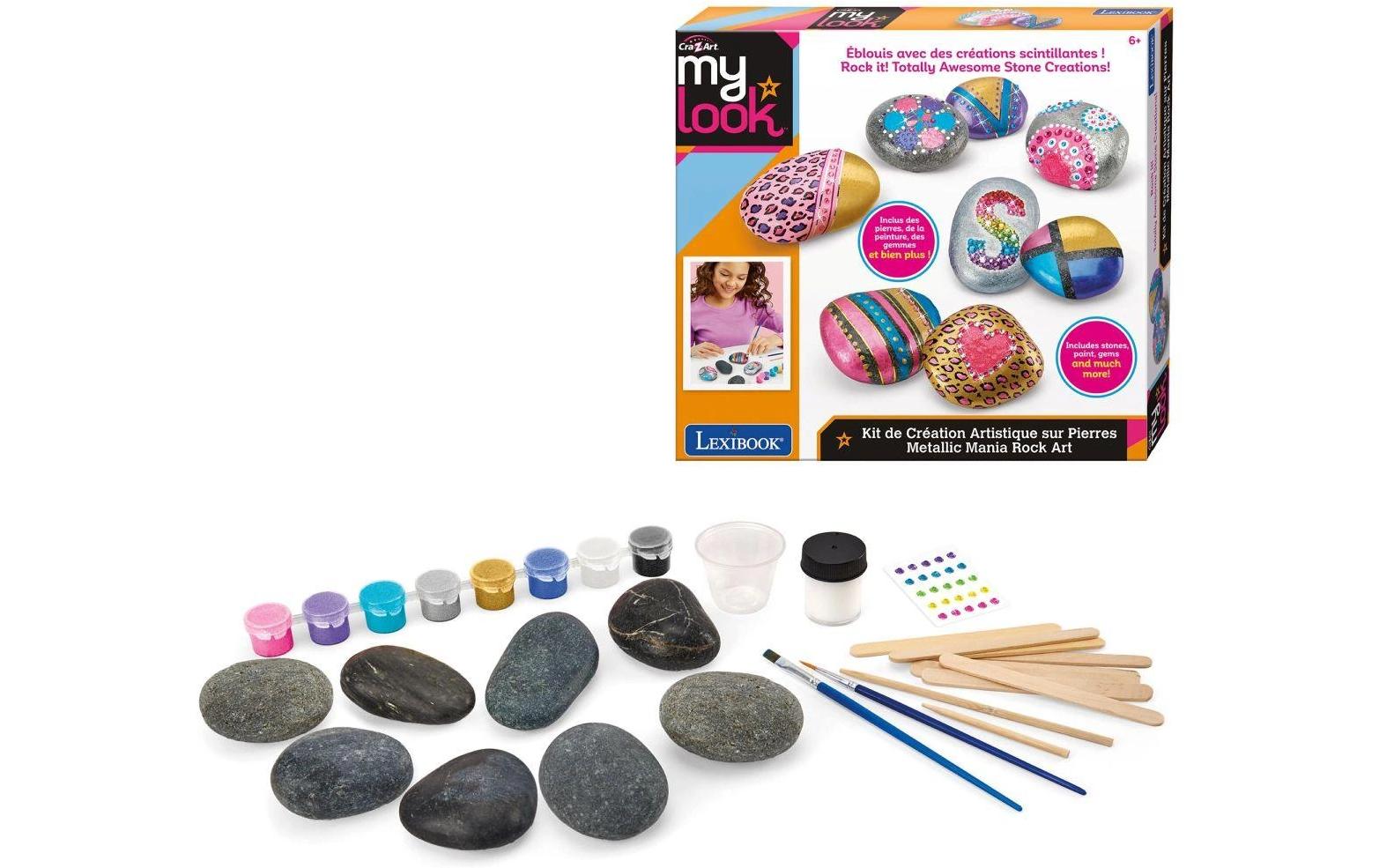 Cra-Z-Art Kreativset My Look Steine bemalen