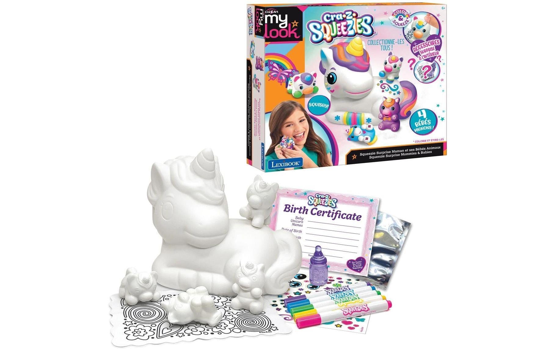 Cra-Z-Art Kreativset Squeezie Surprise Mommies & Babies Assortiert
