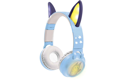 Lexibook Kinderkopfhörer 3D Bluey Bluetooth Blau