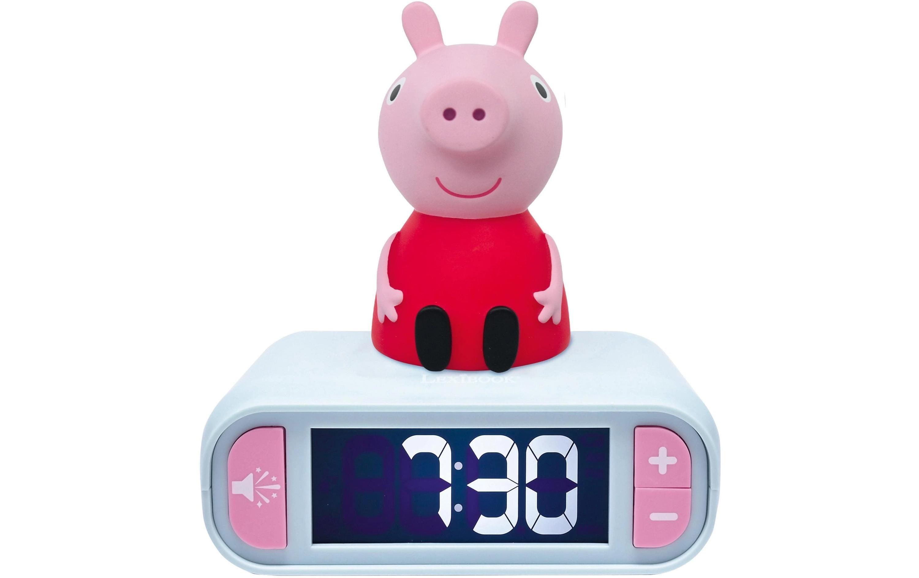 Lexibook Nachtlicht-Wecker Peppa Pig Kinder-Wecker