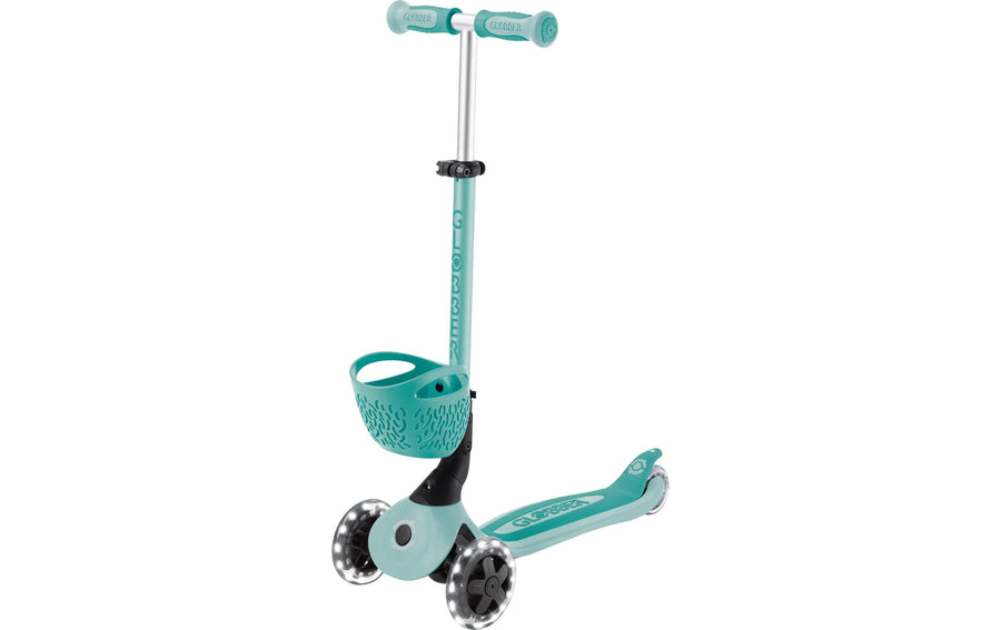 GLOBBER Scooter GO UP Baby Lights 360° Mint
