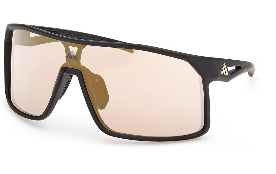 adidas Alkator SP0124 Sonnenbrille Matte Black, Brown Mirror