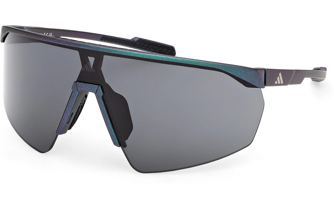 adidas Sonnenbrille SP0075 Sonnenbrille, Green Matt, Lens Smoke