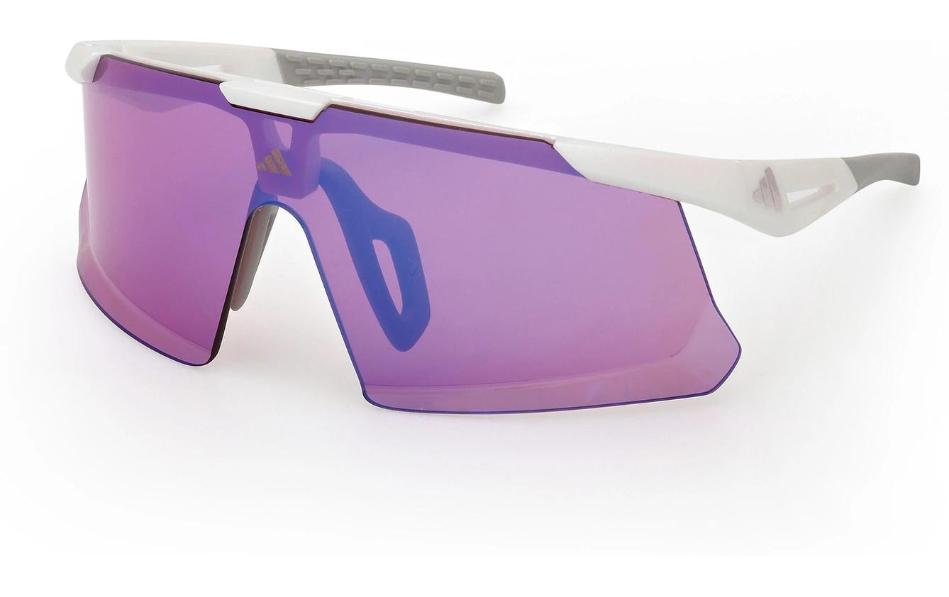 adidas Dunamis Evo-S, SP0107 Sportbrille, Frame white