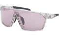 adidas Sportbrille SP0108 Photochromic Weiss Lila, Frame Crystal