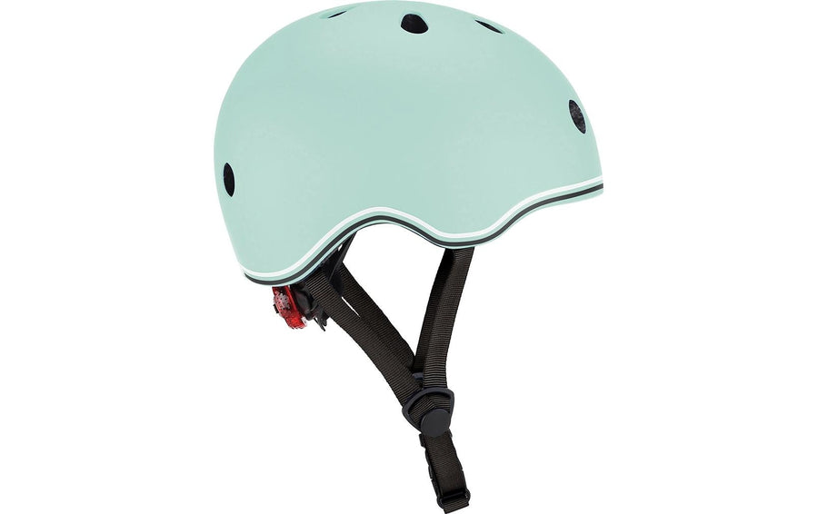 GLOBBER Kinderhelm Go Up Lights Hellgrün, XS-S