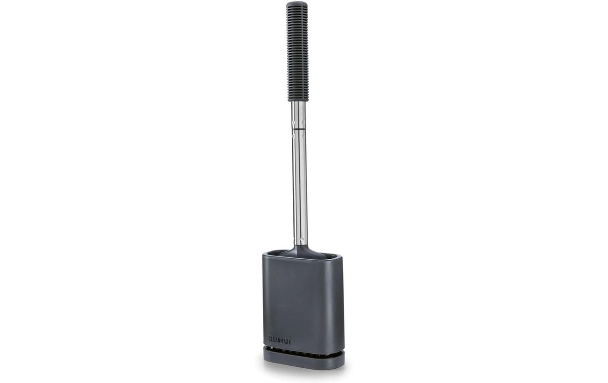 CLEANmaxx Toilettenbürste mit Wandhalterung Grau