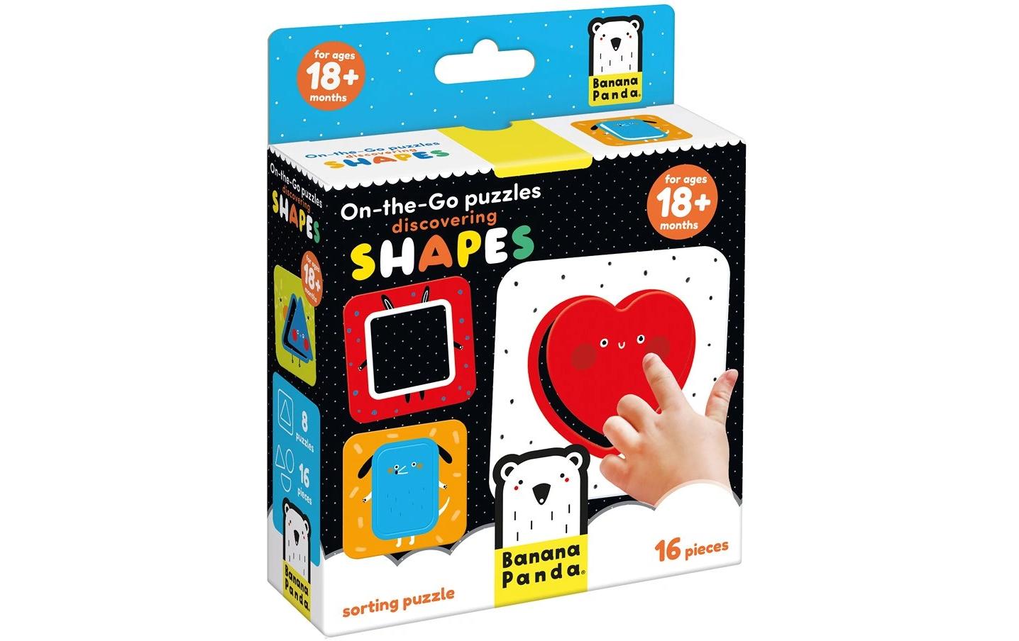 Banana Panda Puzzle On-the-Go Discovering Shapes