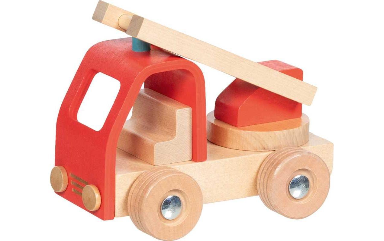 Goki Feuerwehr Leiterwagen 15.5 x 9.5 x 12.5 cm