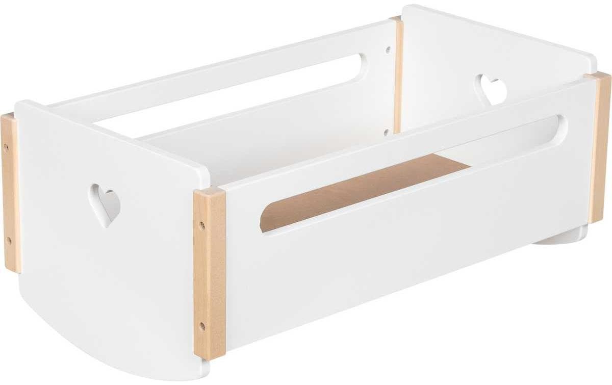 Goki Puppenzubehör Puppenwiege Herz 52.2 x 28.7 x 22 cm