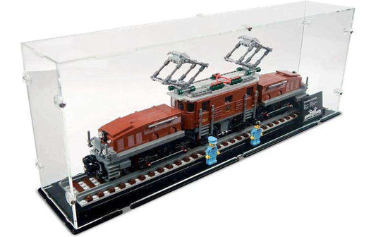 iDisplayit Zubehör Acryl-Display LEGO 10277 Krokodil-Loko