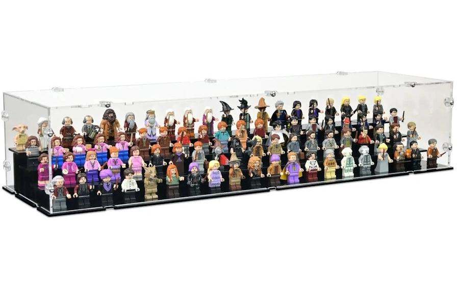 iDisplayit Acryl-Display 80 LEGO-Minifigur Schwarz